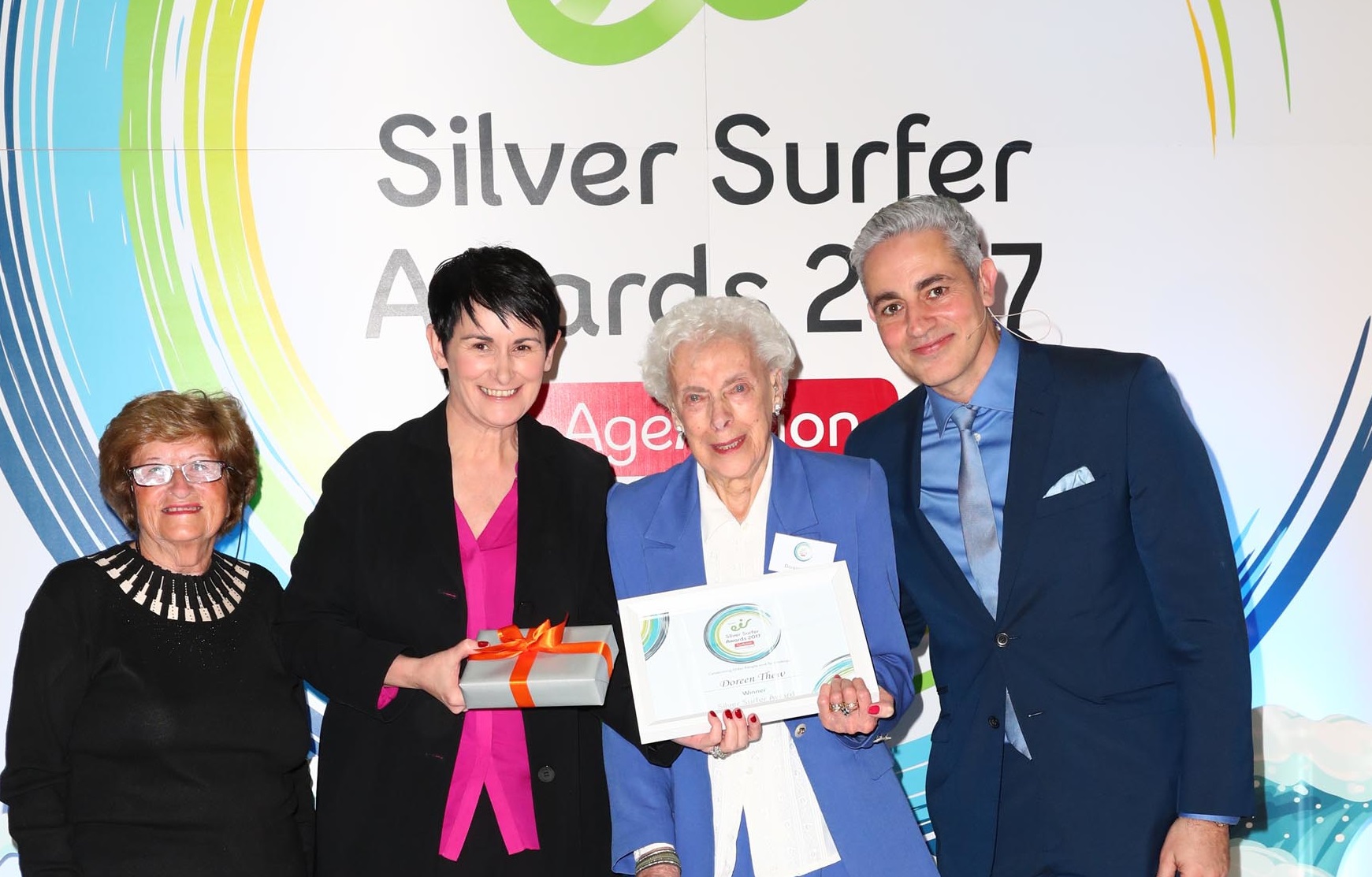 Doreen Thew, winner of the 2017 Silver Surfer Award