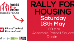 Raise the Roof Rally for Housing 18 May